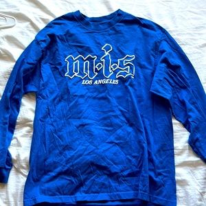 Move in Silence MIS Dodgers LA Long Sleeve Size XL